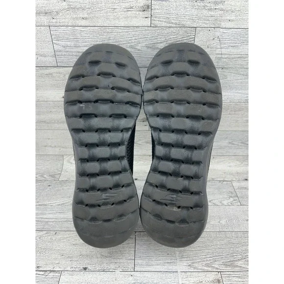 Skechers GoWalk Joy Women Size 7.5 Black Mesh Slip On Walking Shoes 15600TX BBK - Picture 13 of 13